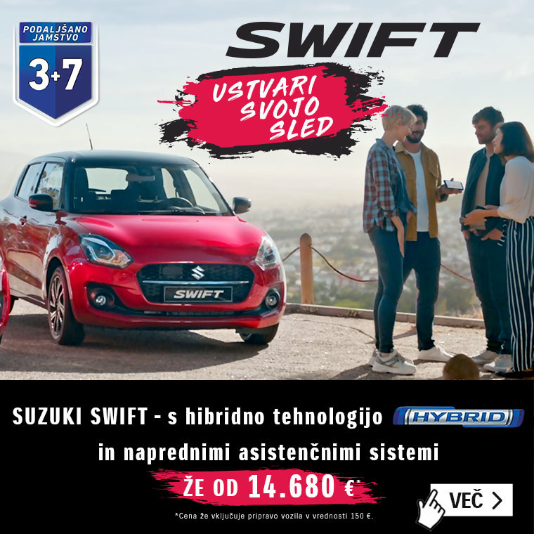 SUZUKI SWIFT že od 14.680 EUR!